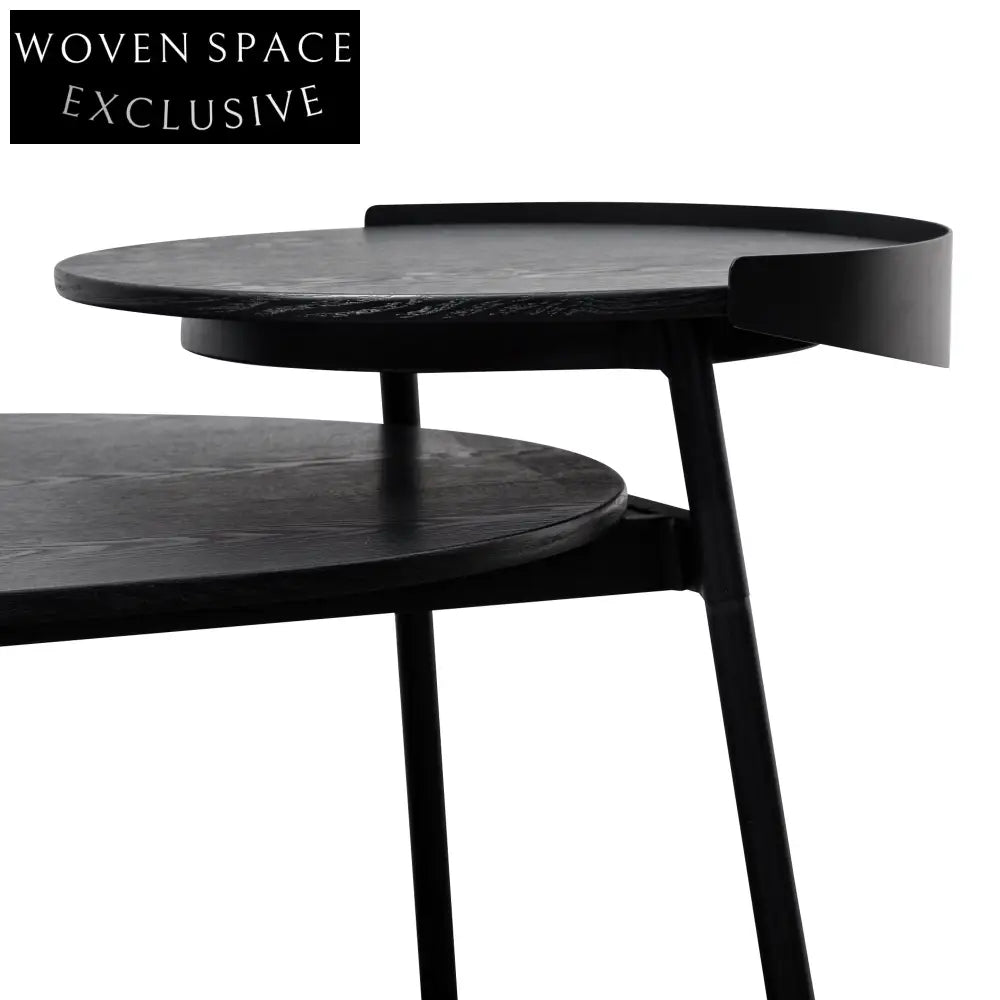 Stevie Coffee Table - Black Veneer Coffee Tables