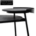Stevie Coffee Table - Black Veneer Coffee Tables