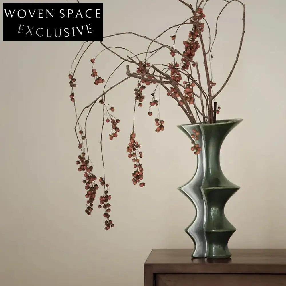 Stylish Ceramic Porcelain Flower Vase Set for Modern Home Decor