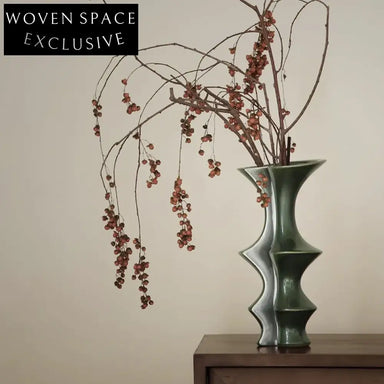 Stylish Ceramic Porcelain Flower Vase Set for Modern Home Decor