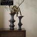 Stylish Ceramic Porcelain Flower Vase Set for Modern Home Decor