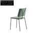 Stylish Fabric Upholstered Dining Chair with Durable Metal Legs