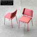 Stylish Fabric Upholstered Dining Chair with Durable Metal Legs