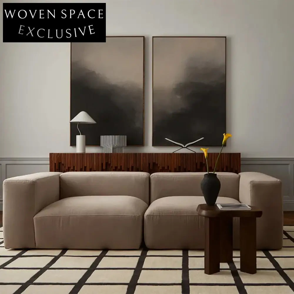 Stylish Geometric Polyester Area Rug: Modern Living Room, Cozy Bedroom Decor