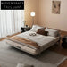 Stylish Mid-Century Modern Metal Platform Bed Frame for King, Queen, Double
