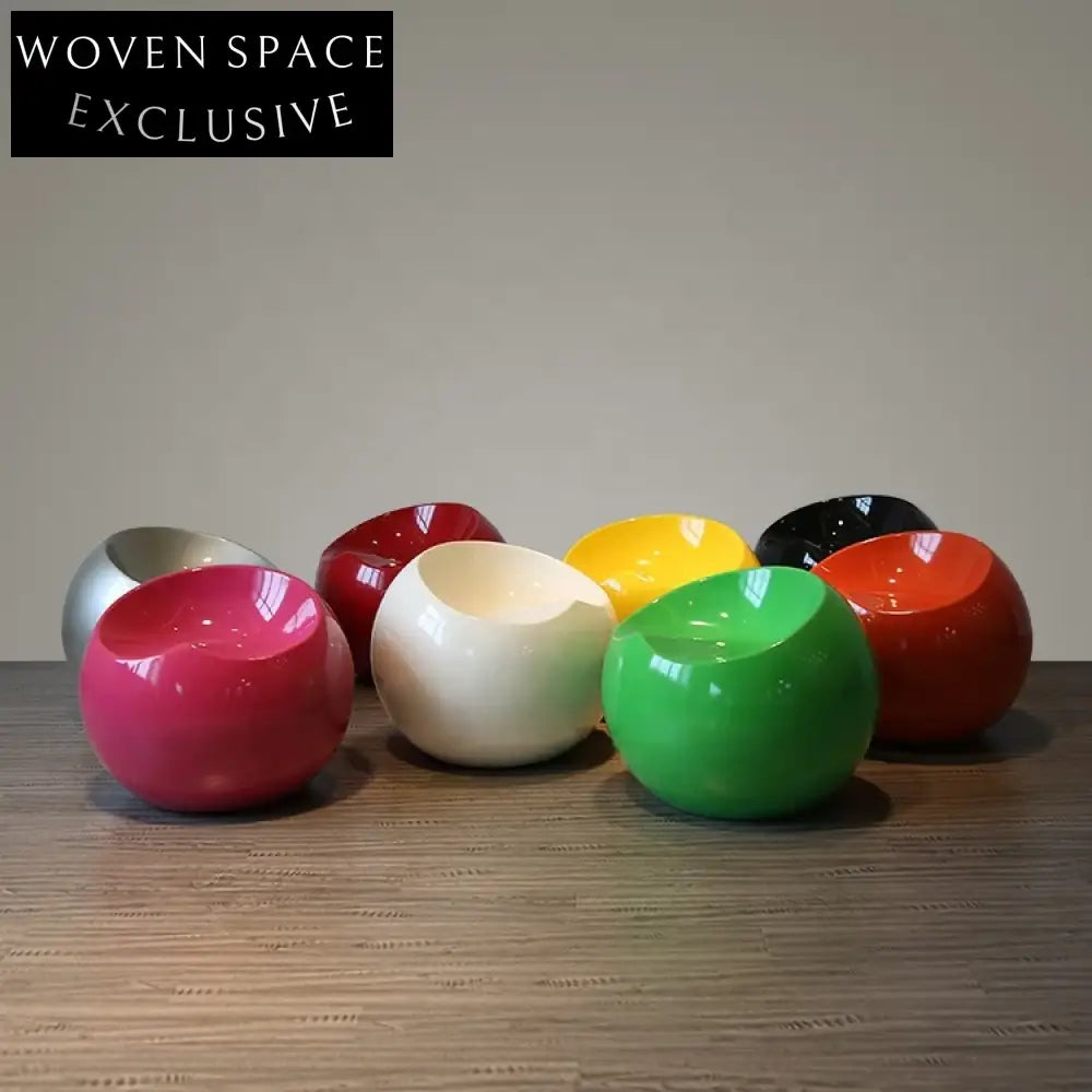 Stylish Modern ABS Plastic Ball Chair for Home, Hotel, Lounge Seating