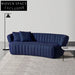Stylish Modern Fabric Upholstered Wood Frame Sofa for Living Room Comfort