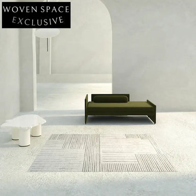 Stylish Modern Nordic Fabric I-Shape Living Room Sofa, Relaxing Chaise Lounge Couch