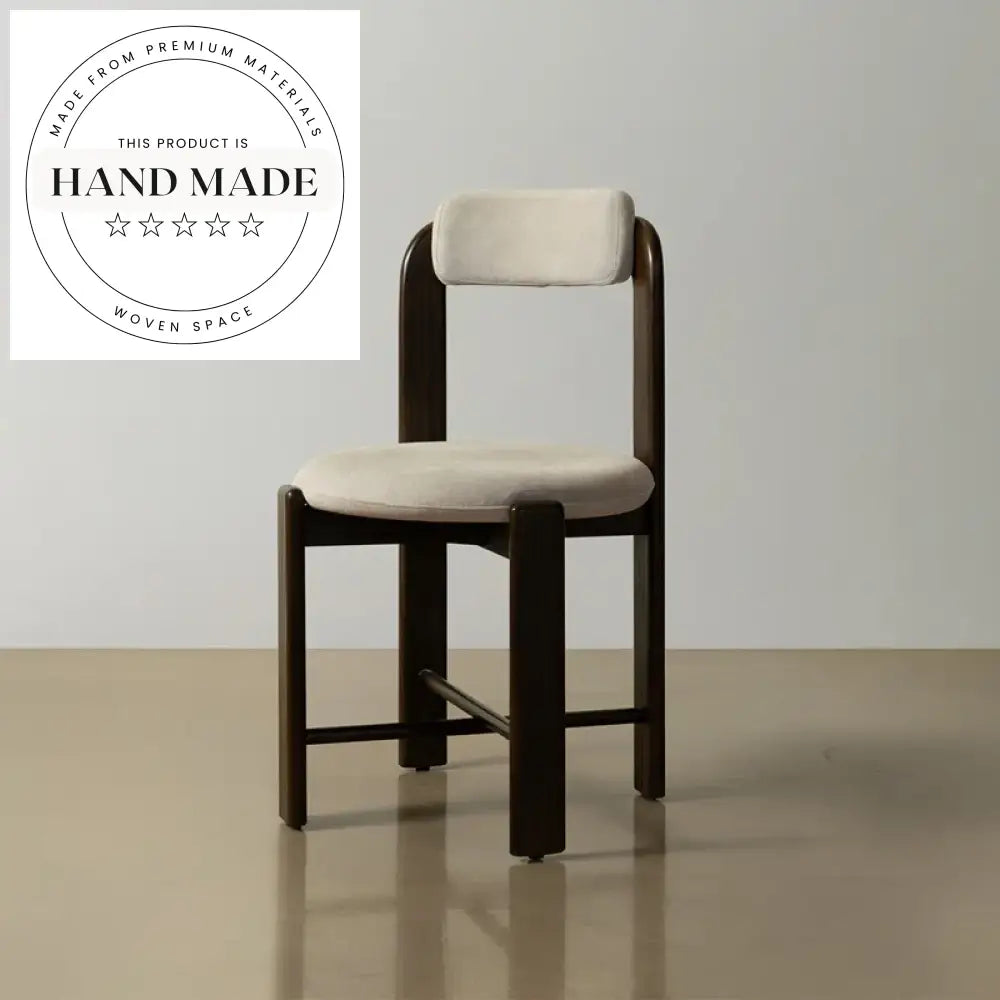 Stylish Modern Nordic Solid Wood Dining Chair for Kitchen and Dining Areas