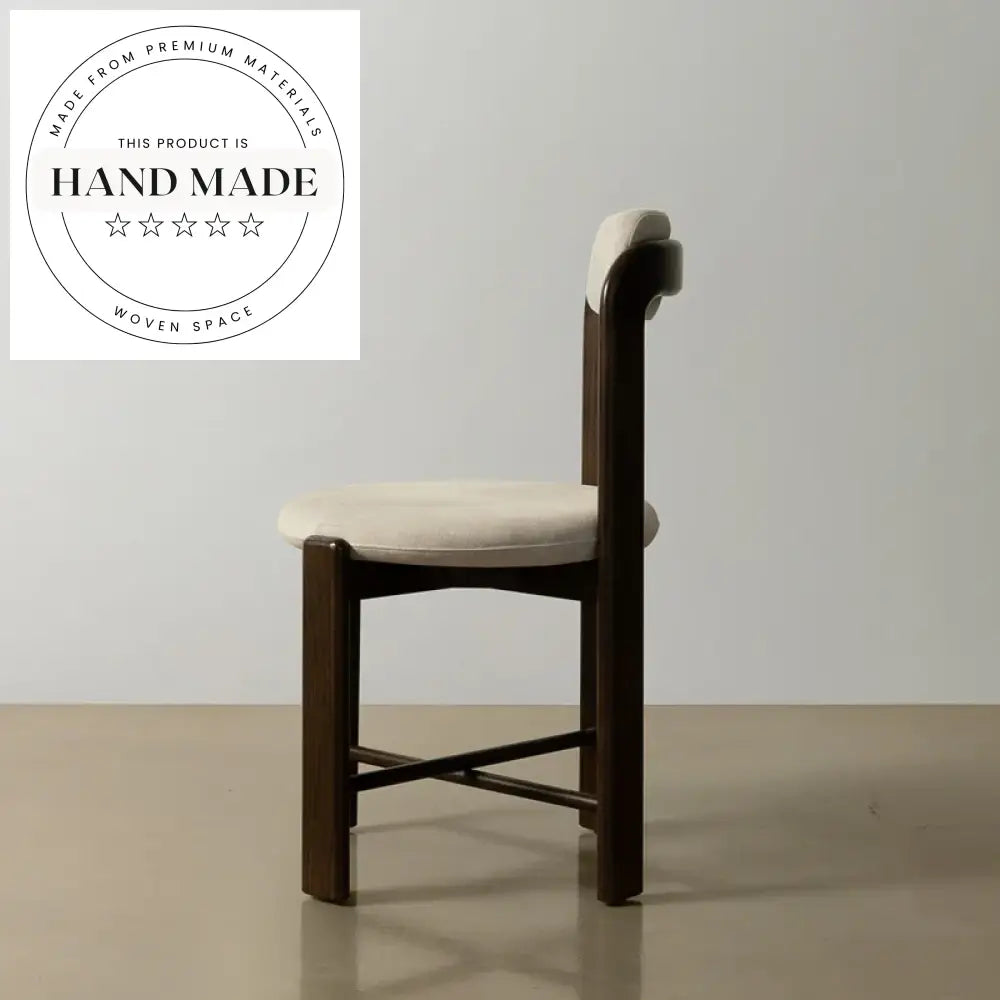 Stylish Modern Nordic Solid Wood Dining Chair for Kitchen and Dining Areas