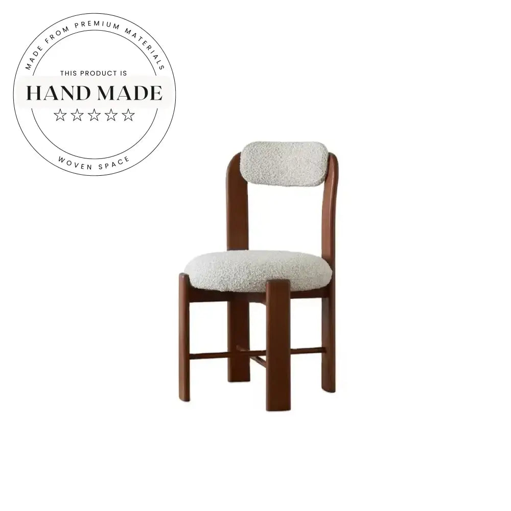 Stylish Modern Nordic Solid Wood Dining Chair for Kitchen and Dining Areas