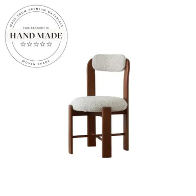 Stylish Modern Nordic Solid Wood Dining Chair for Kitchen and Dining Areas