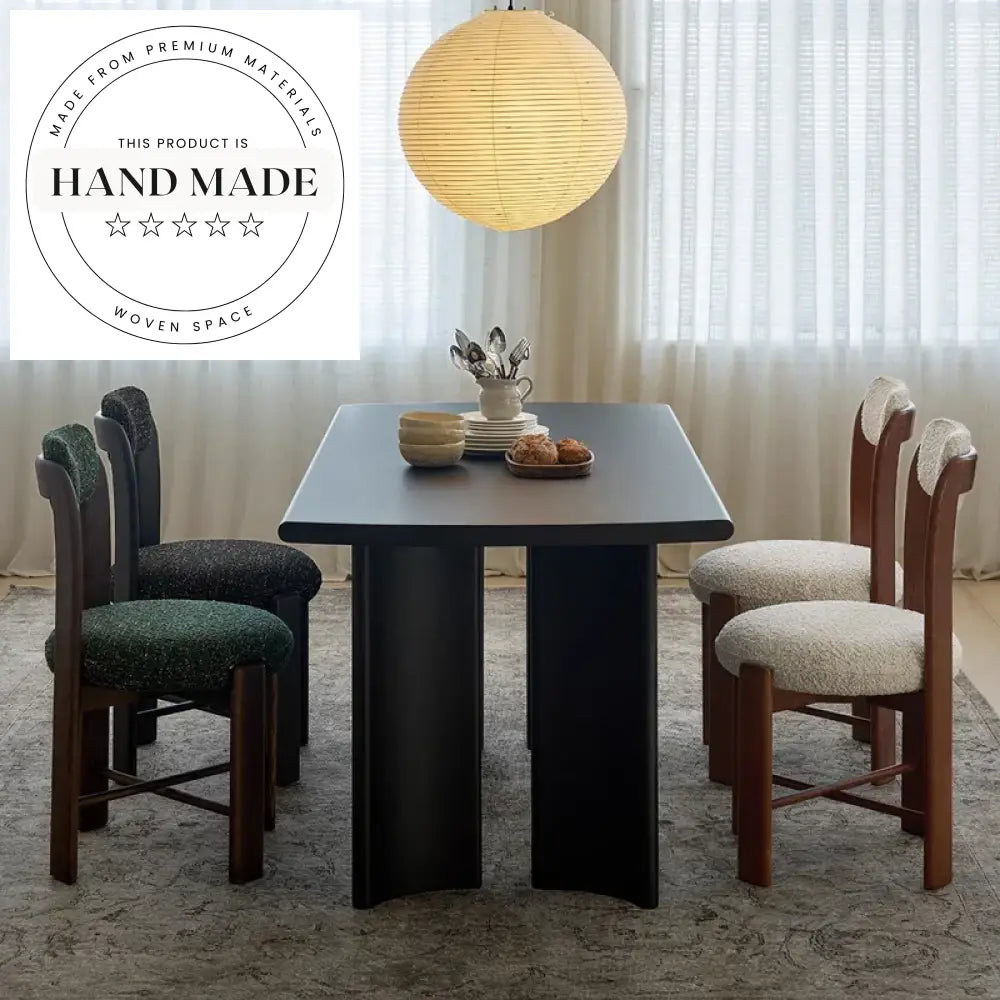 Stylish Modern Nordic Solid Wood Dining Chair for Kitchen and Dining Areas