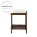 Stylish Modern Retro Solid Wood Counter Height Bar Stool