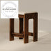 Stylish Modern Retro Solid Wood Counter Height Bar Stool