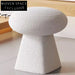 Stylish Modern Round Mushroom Ottoman Stool for Living Room & Kids