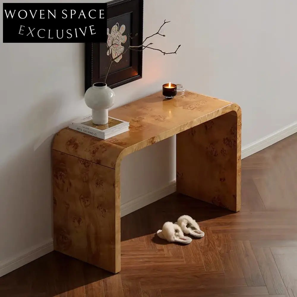 Stylish Modern Wood Console Table for Entryway, Hallway, Living Room Furniture