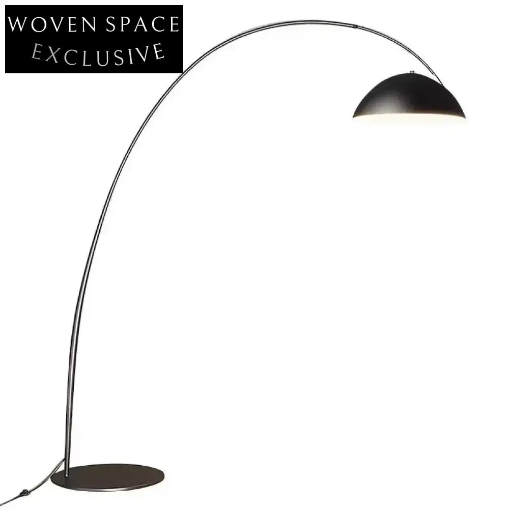 Stylish Nordic Arc Floor Lamp, Adjustable LED Light for Living Room