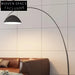 Stylish Nordic Arc Floor Lamp, Adjustable LED Light for Living Room