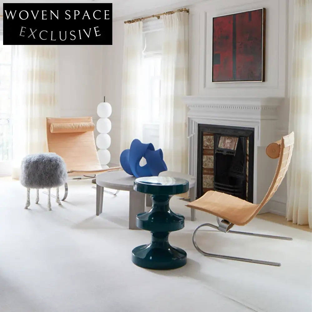 Stylish Nordic Modern Fiberglass Living Room Accent Side Coffee Table