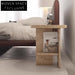 Stylish Nordic Travertine Stone Coffee Table Modern Living Room Accent Furniture