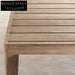 Stylish Outdoor Teak Wood Bar Chair, UV Fabric Cushion, Rattan Backrest