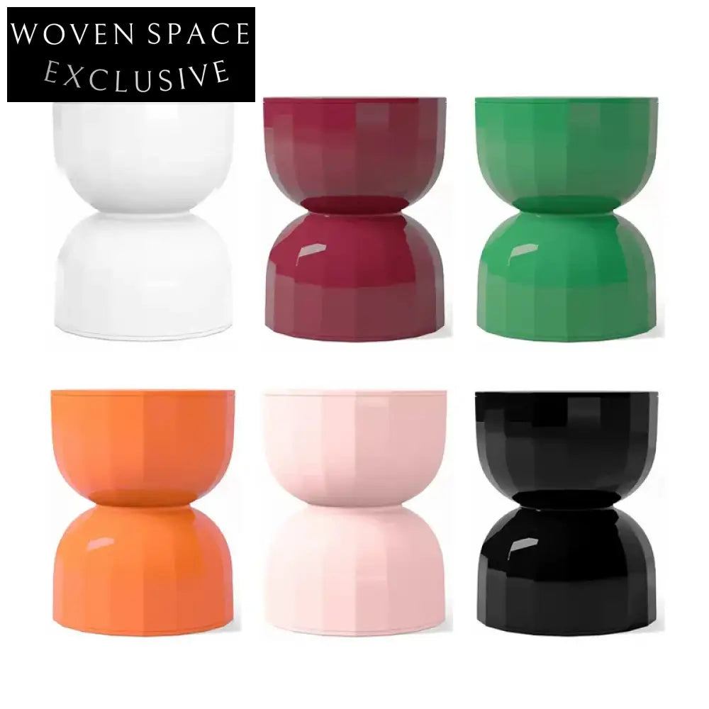 Stylish Plastic Corner Coffee Table for Modern Living Spaces and Apartments