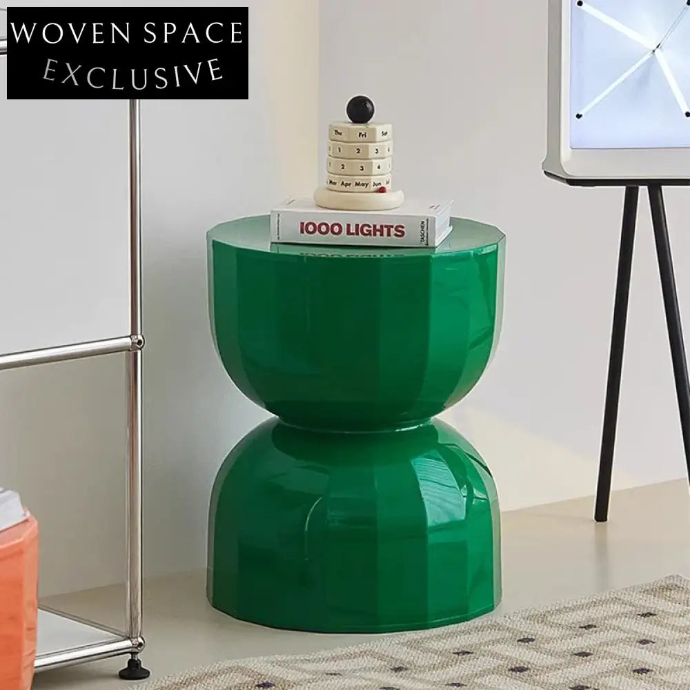 Stylish Plastic Corner Coffee Table for Modern Living Spaces and Apartments