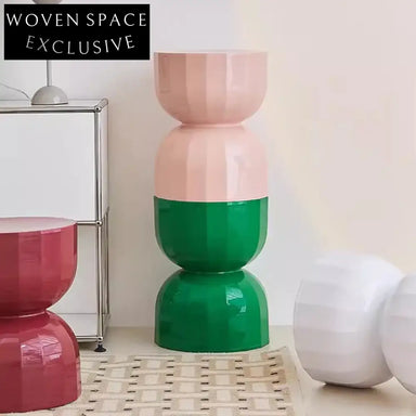 Stylish Plastic Corner Coffee Table for Modern Living Spaces and Apartments