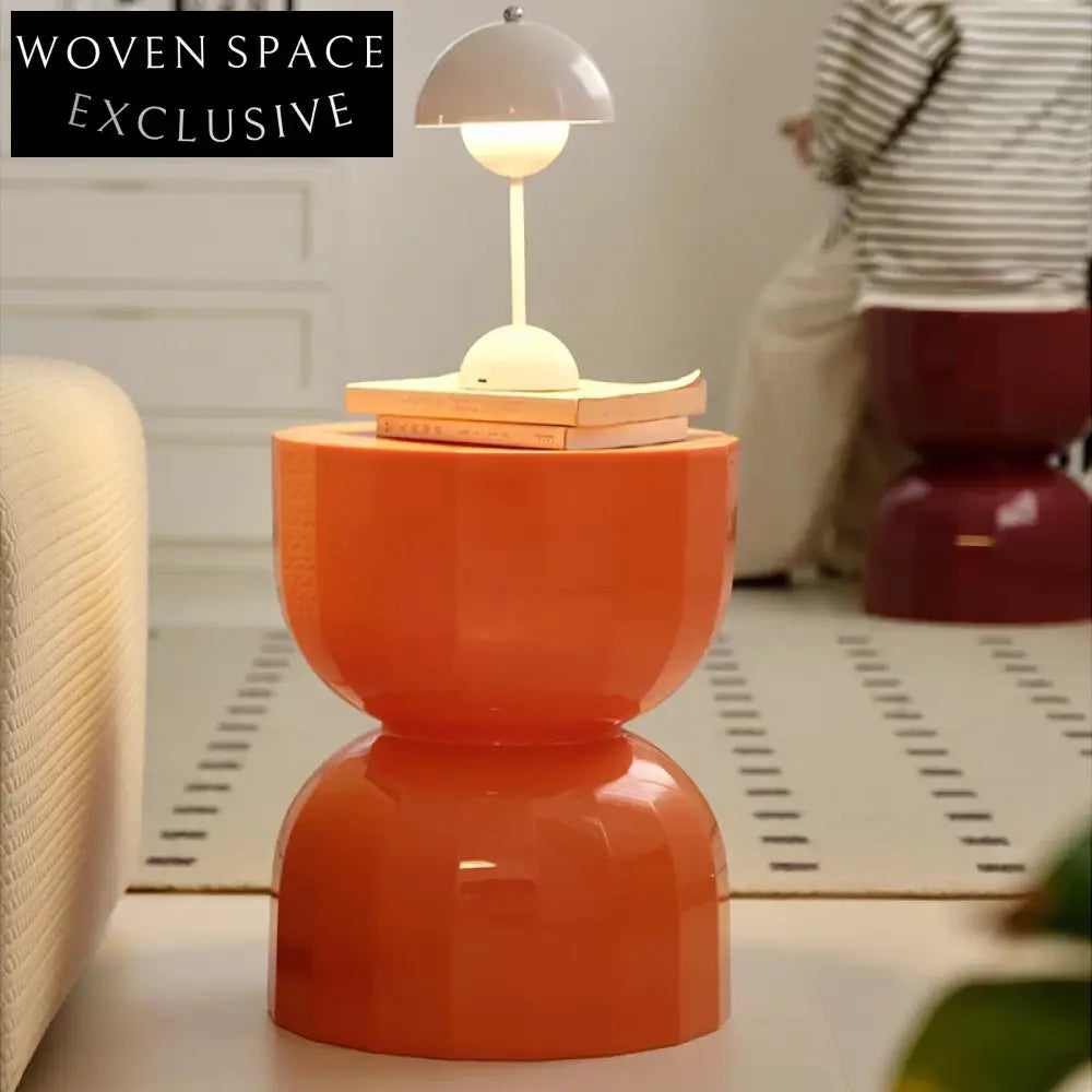 Stylish Plastic Corner Coffee Table for Modern Living Spaces and Apartments