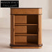 Stylish Solid Oak Wood 2-Door Sideboard TV Unit Hallway Storage Cabinet
