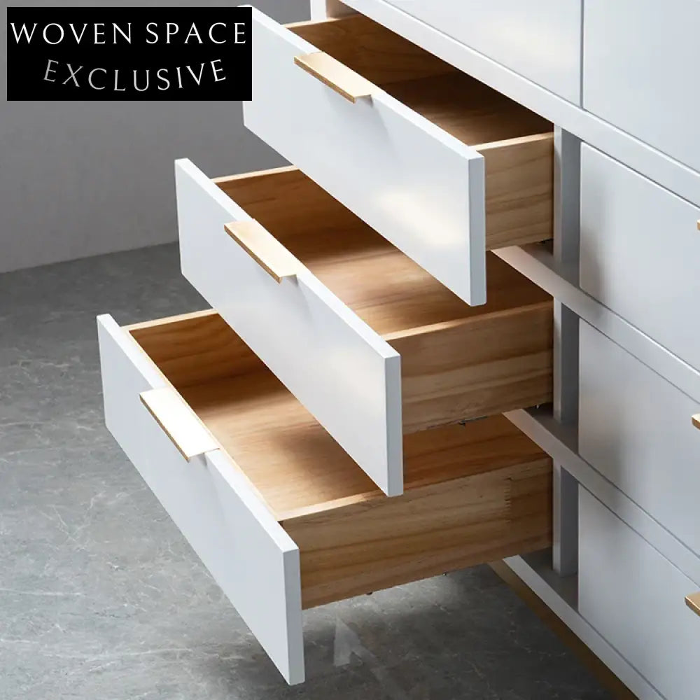 Stylish Solid Wood Floor Standing Bathroom Vanity with Soft-Close Dovetail Drawers