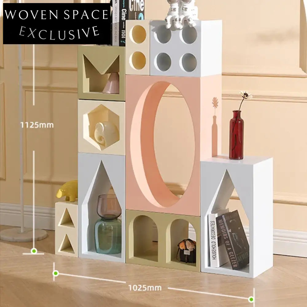 Stylish Stackable MDF Wood Living Room Storage Sideboard Cabinet