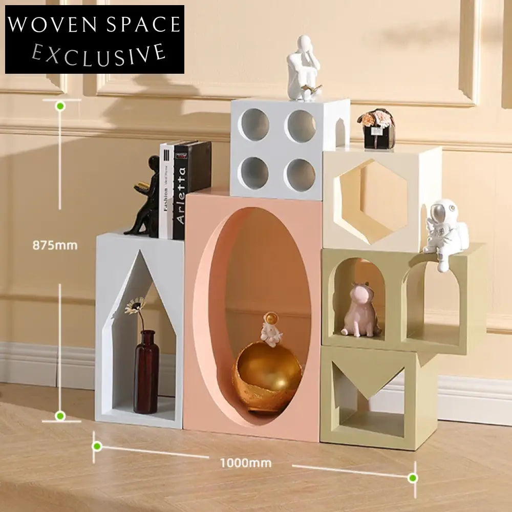 Stylish Stackable MDF Wood Living Room Storage Sideboard Cabinet