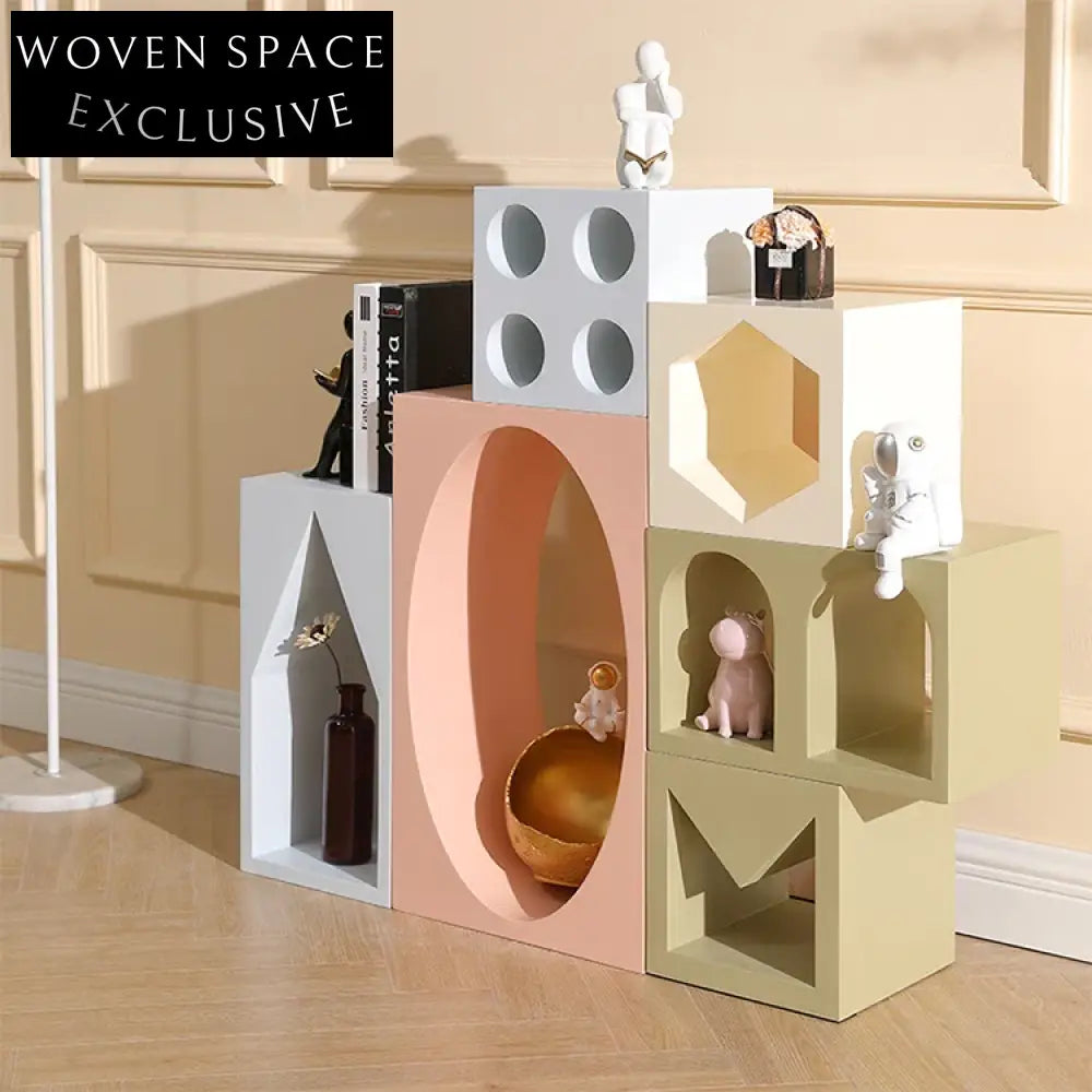 Stylish Stackable MDF Wood Living Room Storage Sideboard Cabinet