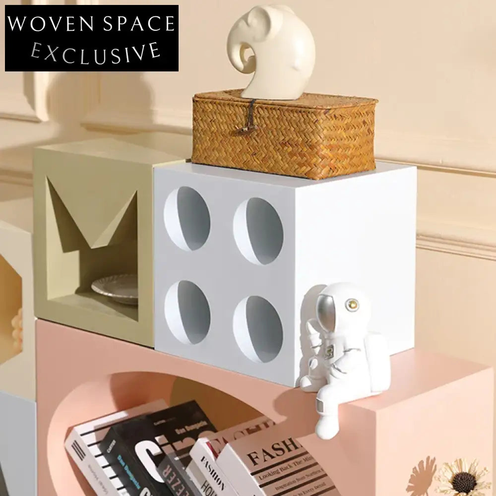 Stylish Stackable MDF Wood Living Room Storage Sideboard Cabinet