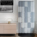 Stylish Stainless Steel & PU Leather Art Deco Room Divider Screen