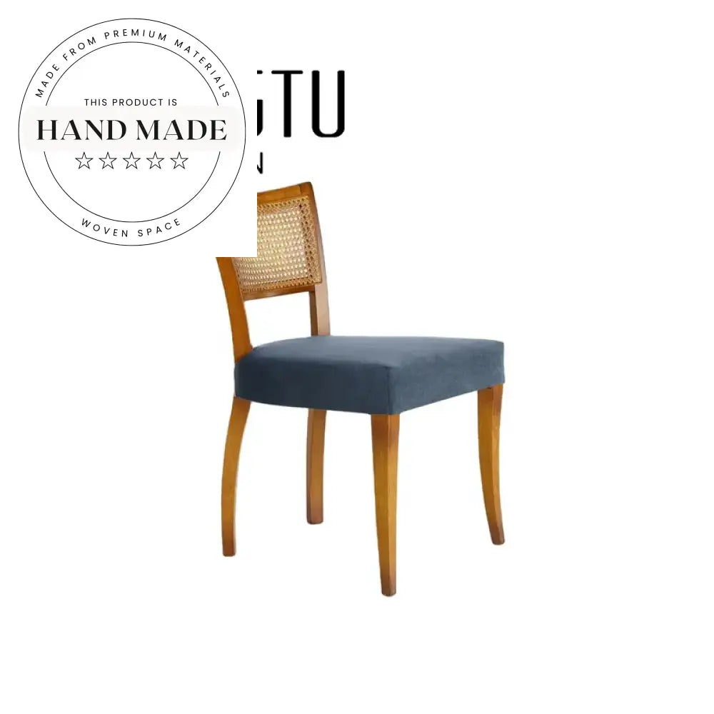 Stylish Velvet Upholstered Dining Armchair - Solid Oak Frame, Adjustable Height