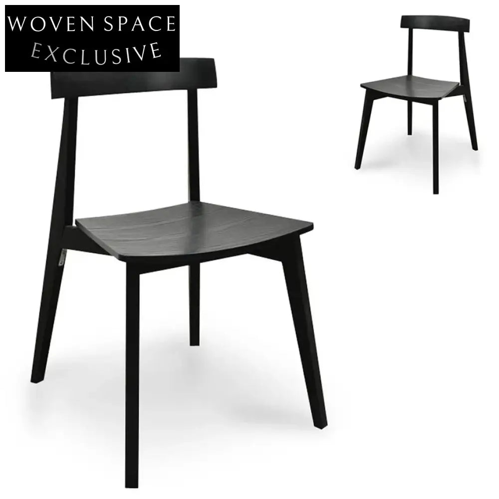 Susie Dining Chair - Black (Set of 2)