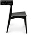 Susie Dining Chair - Black (Set of 2) Dining Chairs