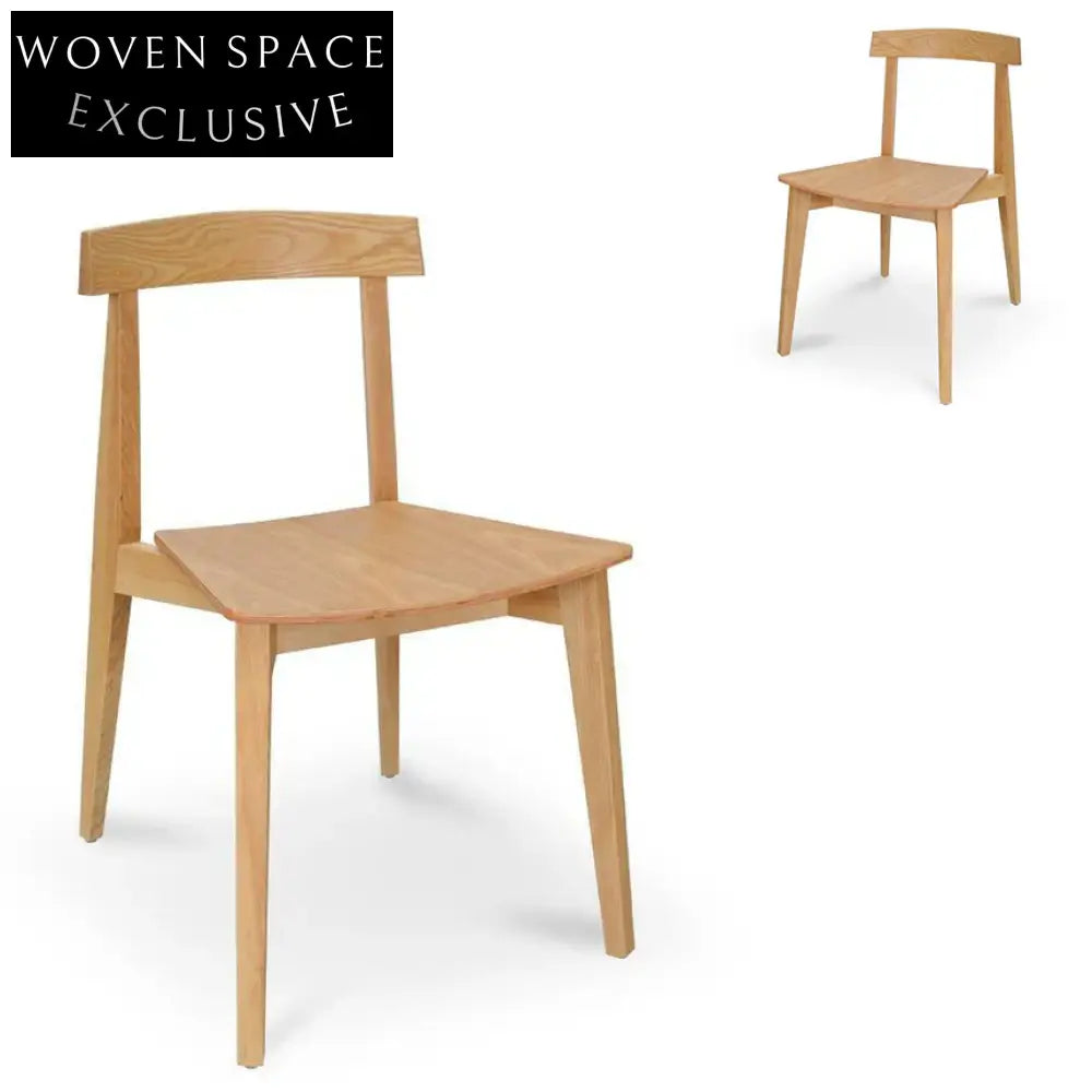 Susie Dining Chair - Natural (Set of 2)