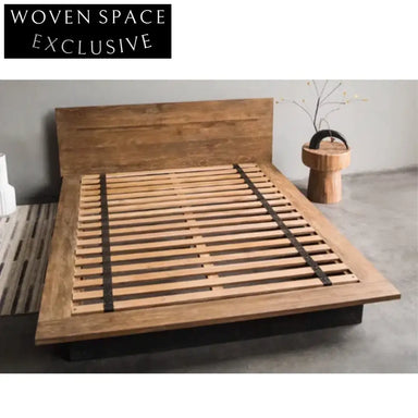 Sustainable Wabi-Sabi Solid Elm Wood and Fabric Dining Chair