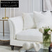 Tailor 3 Seater Sofa - Ivory Linen Sofa