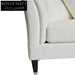 Tailor 3 Seater Sofa - Ivory Linen Sofa