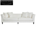 Tailor 3 Seater Sofa - Ivory Linen