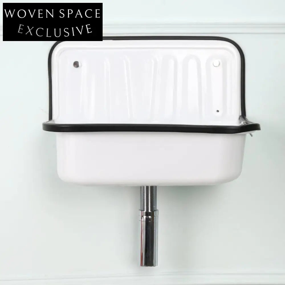 Talia Retro Red Copper Hanging Basin Nostalgic Bathroom Sink