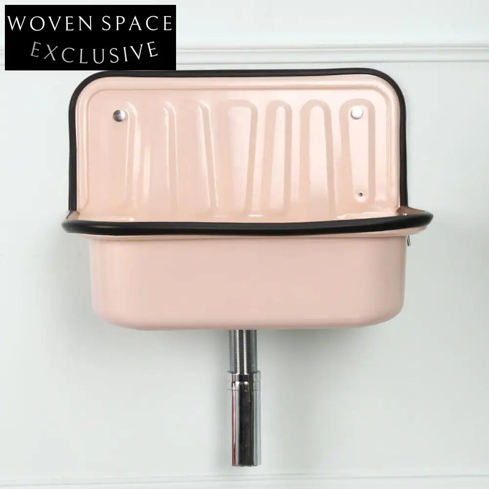 Talia Retro Red Copper Hanging Basin Nostalgic Bathroom Sink