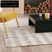 Thick Geometric Pattern Polyester Area Rug - Modern Luxury Floor Carpet
