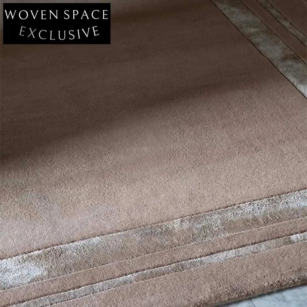 Thick Modern Hand-Tufted Polyester Geometric Pattern Area Rug