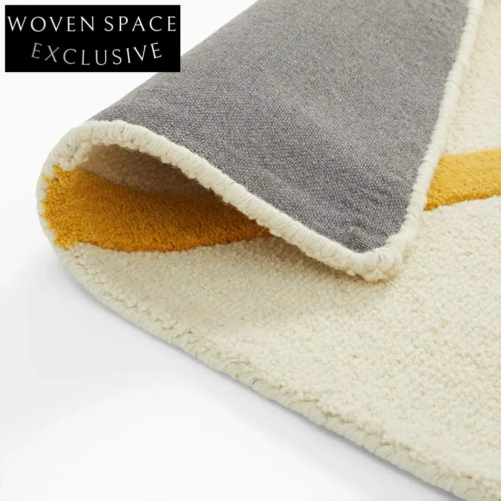 Thickened Sun Stripes Cartoon Design Children's Bedroom Study Area Rug